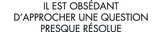 il est obs dant d approcher une question presque r solue