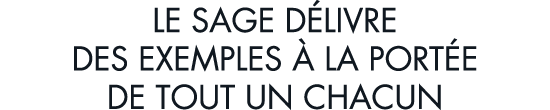 le sage d livre des exemples   la port e de tout un chacun