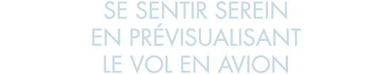 se sentir serein en pr visualisant le vol en avion