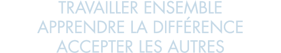travailler ensemble apprendre la diff rence accepter les autres