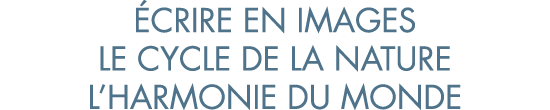 crire en images le cycle de la nature l harmonie du monde