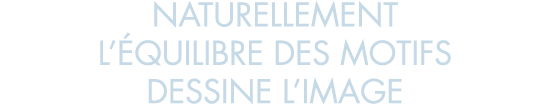 naturellement l  quilibre des motifs dessine l image