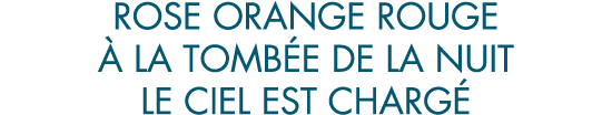 rose orange rouge   la tomb e de la nuit le ciel est charg 