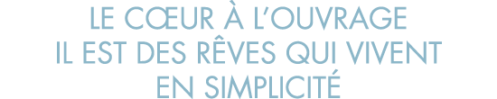 le c ur   l ouvrage il est des r ves qui vivent en simplicit 