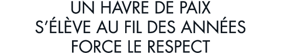 un havre de paix s  l ve au fil des ann es force le respect