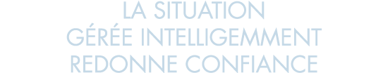 la situation g r e intelligemment redonne confiance