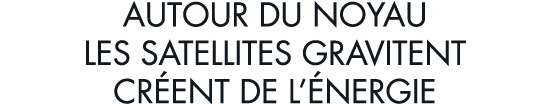 autour du noyau les satellites gravitent cr ent de l  nergie
