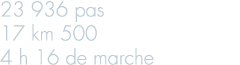 23 936 pas 17 km 500 4 h 16 de marche